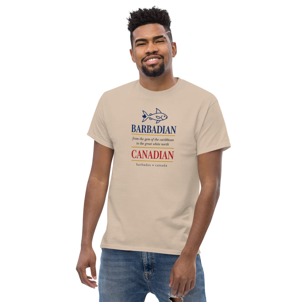 Q Origins Men's Classic Tee — Barbados Edition - ShopNQlik
