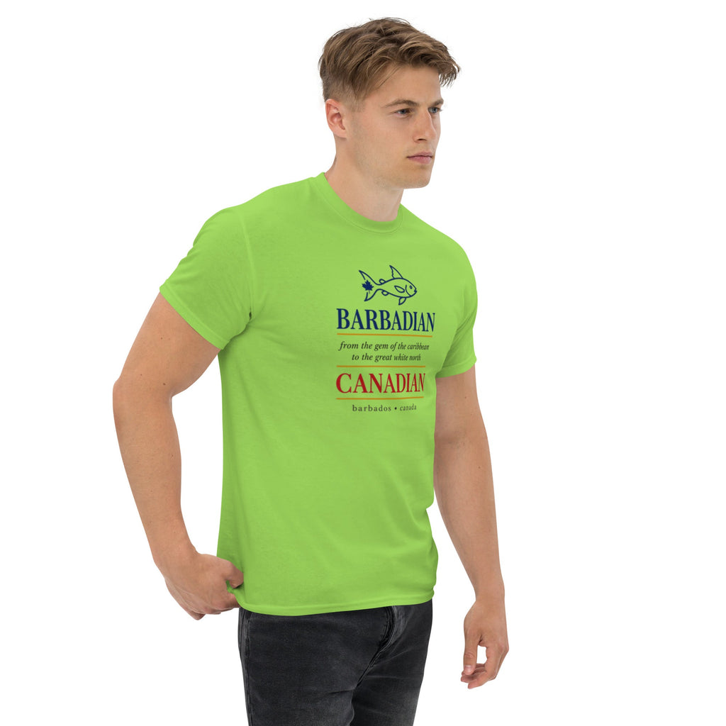 Q Origins Men's Classic Tee — Barbados Edition - ShopNQlik
