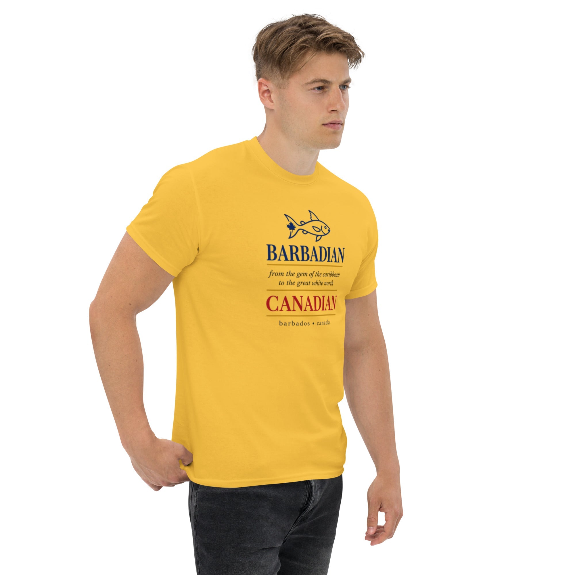 Q Origins Men's Classic Tee — Barbados Edition - ShopNQlik