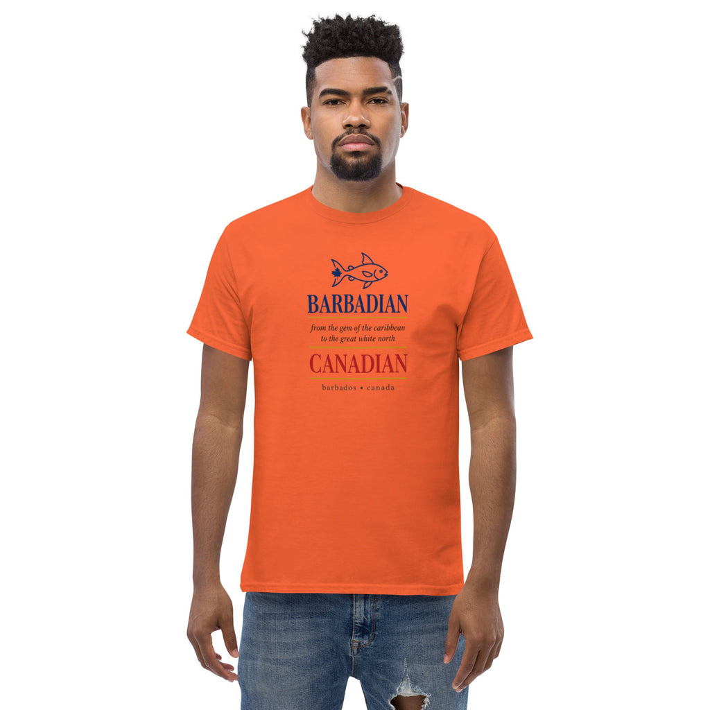 Q Origins Men's Classic Tee — Barbados Edition - ShopNQlik
