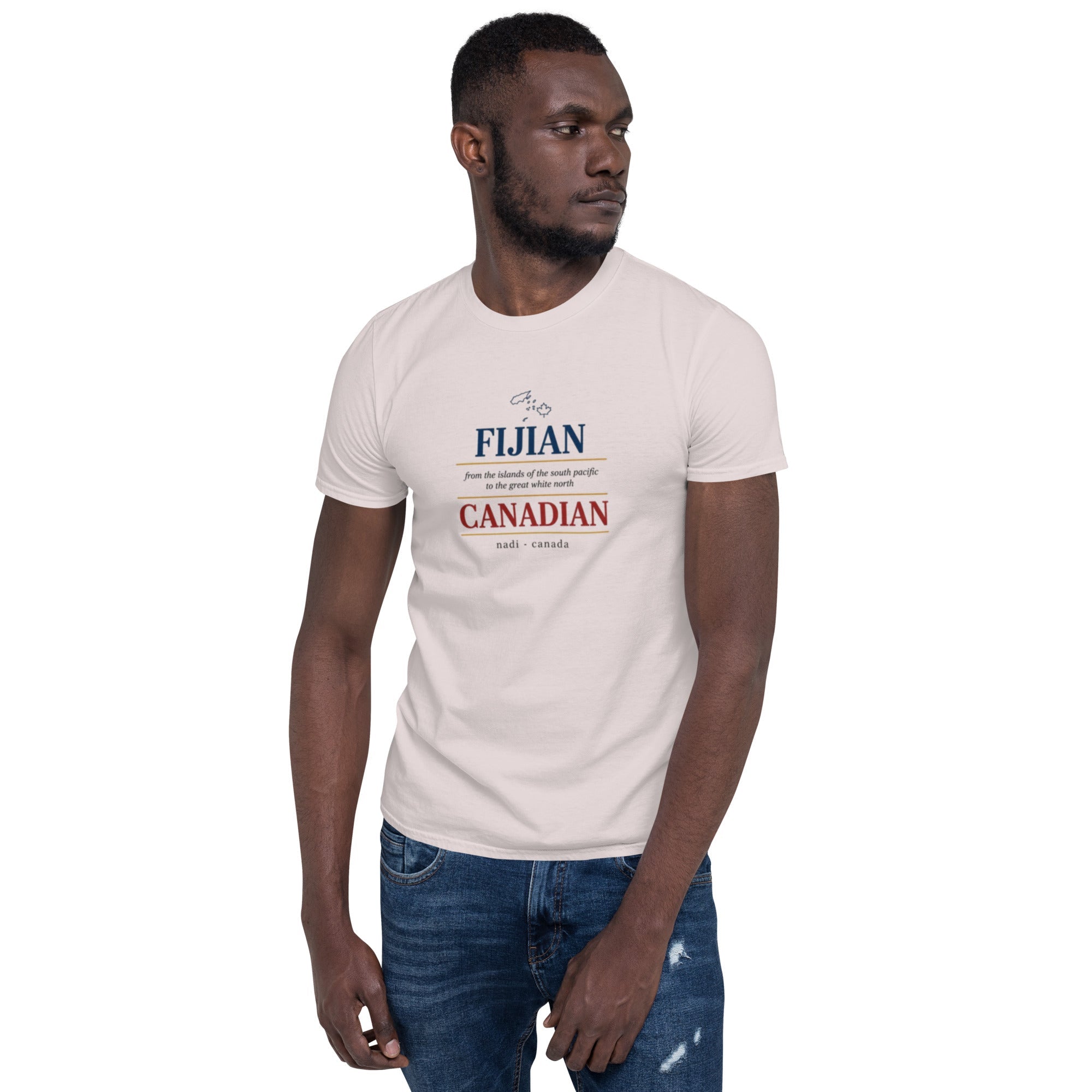 Q Origins Men's Fiji x Canada Softstyle Tee - ShopNQlik