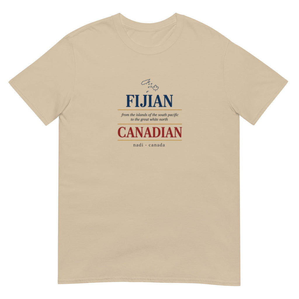 Q Origins Men's Fiji x Canada Softstyle Tee - ShopNQlik