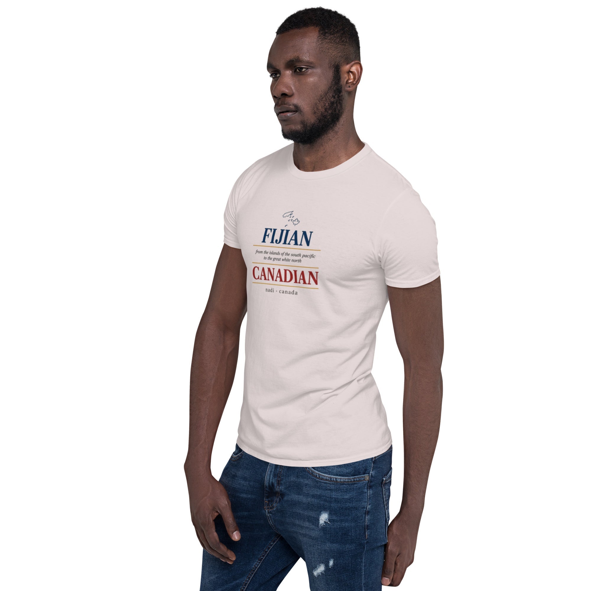 Q Origins Men's Fiji x Canada Softstyle Tee - ShopNQlik
