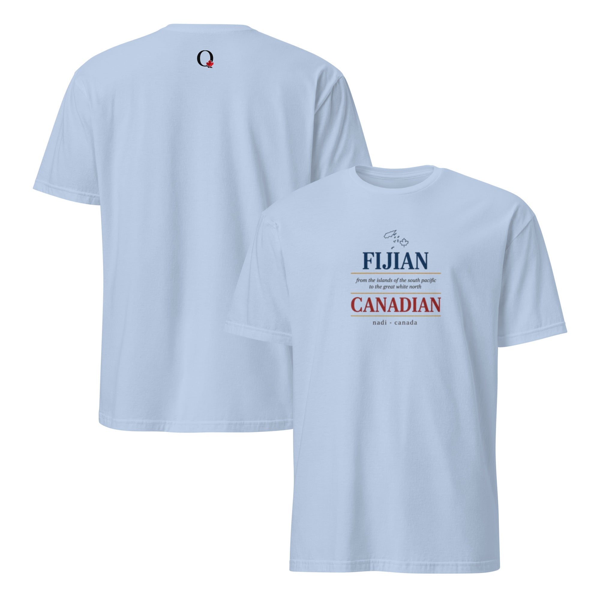 Q Origins Men's Fiji x Canada Softstyle Tee - ShopNQlik