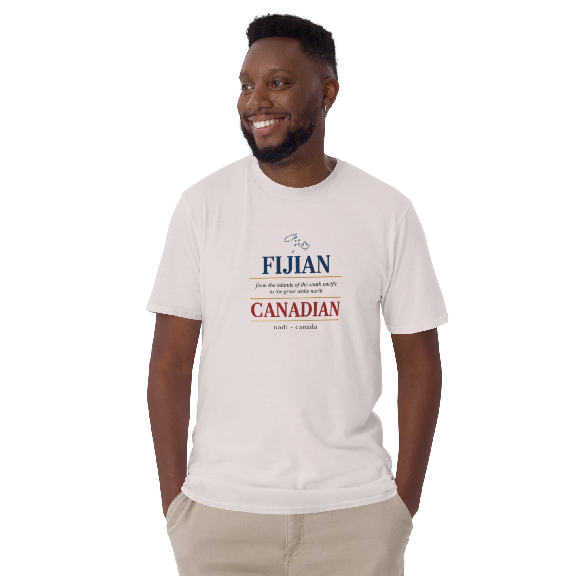Q Origins Men's Fiji x Canada Softstyle Tee - ShopNQlik