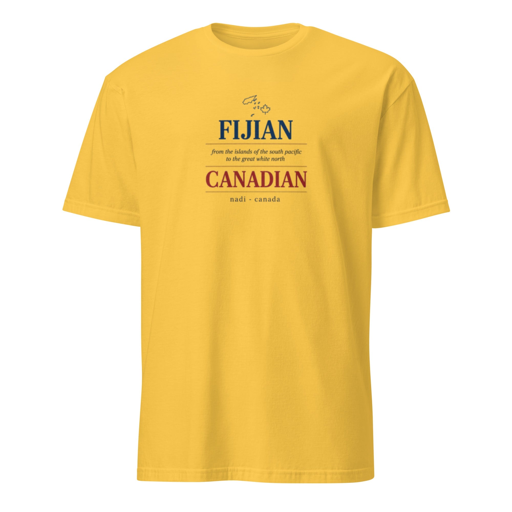 Q Origins Men's Fiji x Canada Softstyle Tee - ShopNQlik