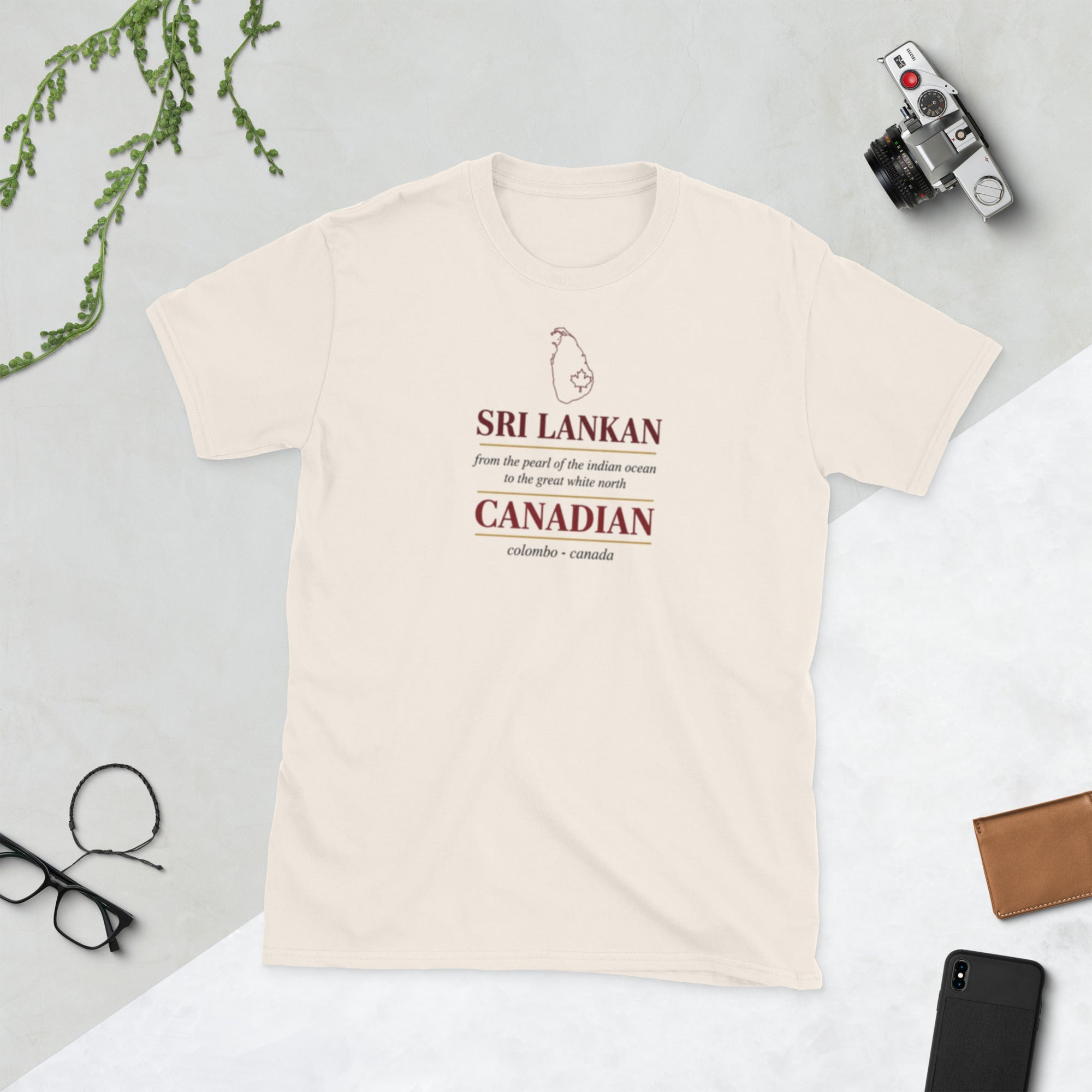Q Origins Men's Sri Lanka Heritage Softstyle Tee - ShopNQlik