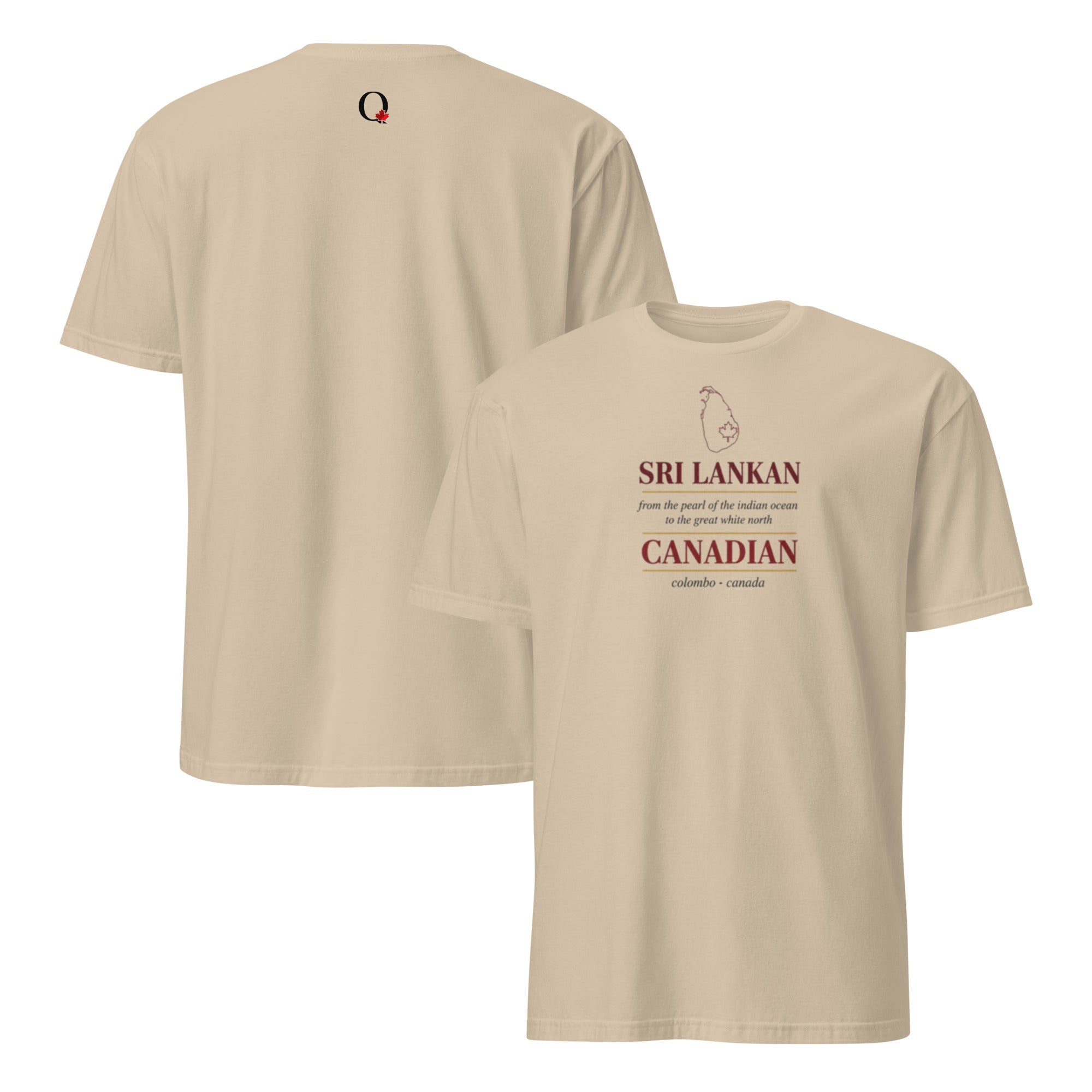 Q Origins Men's Sri Lanka Heritage Softstyle Tee - ShopNQlik