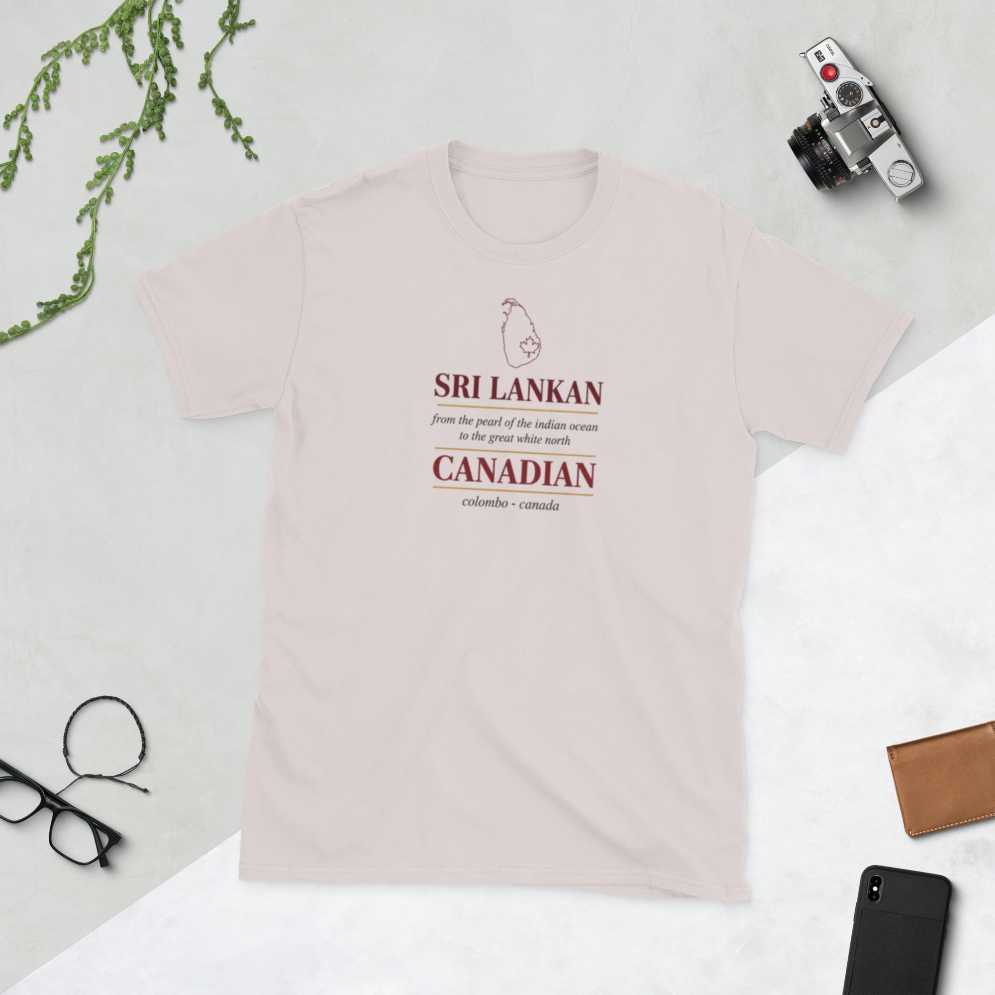 Q Origins Men's Sri Lanka Heritage Softstyle Tee - ShopNQlik