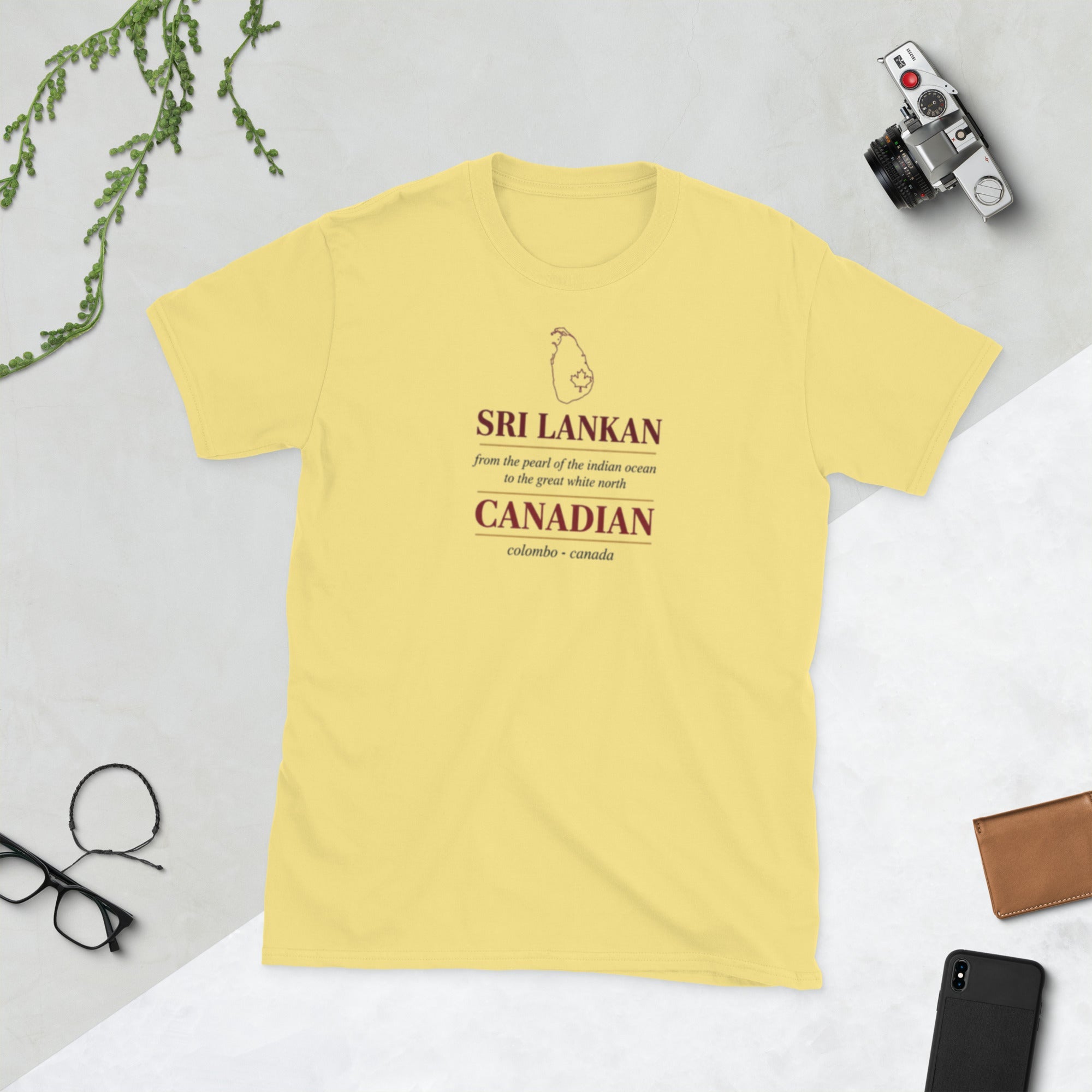 Q Origins Men's Sri Lanka Heritage Softstyle Tee - ShopNQlik