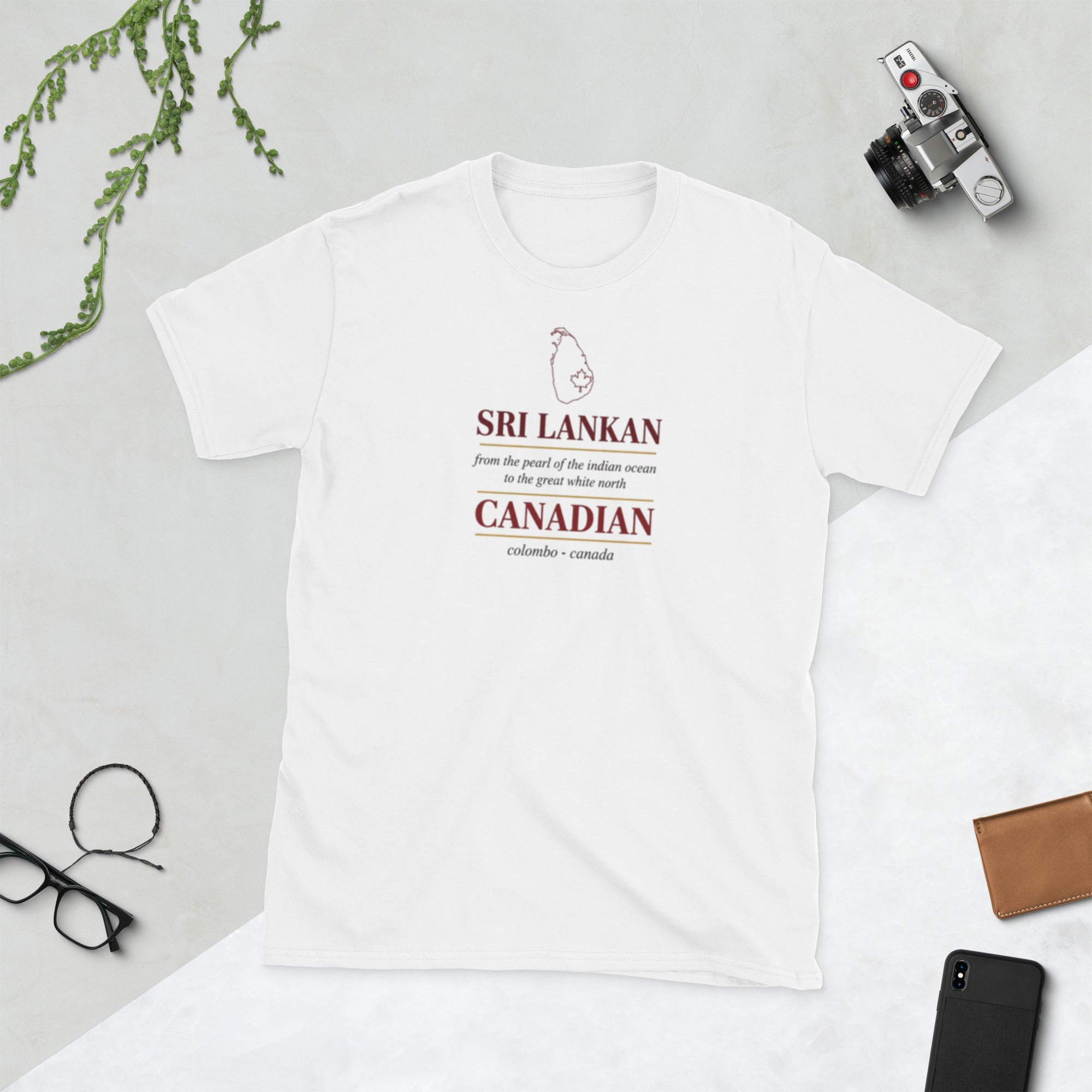 Q Origins Men's Sri Lanka Heritage Softstyle Tee - ShopNQlik