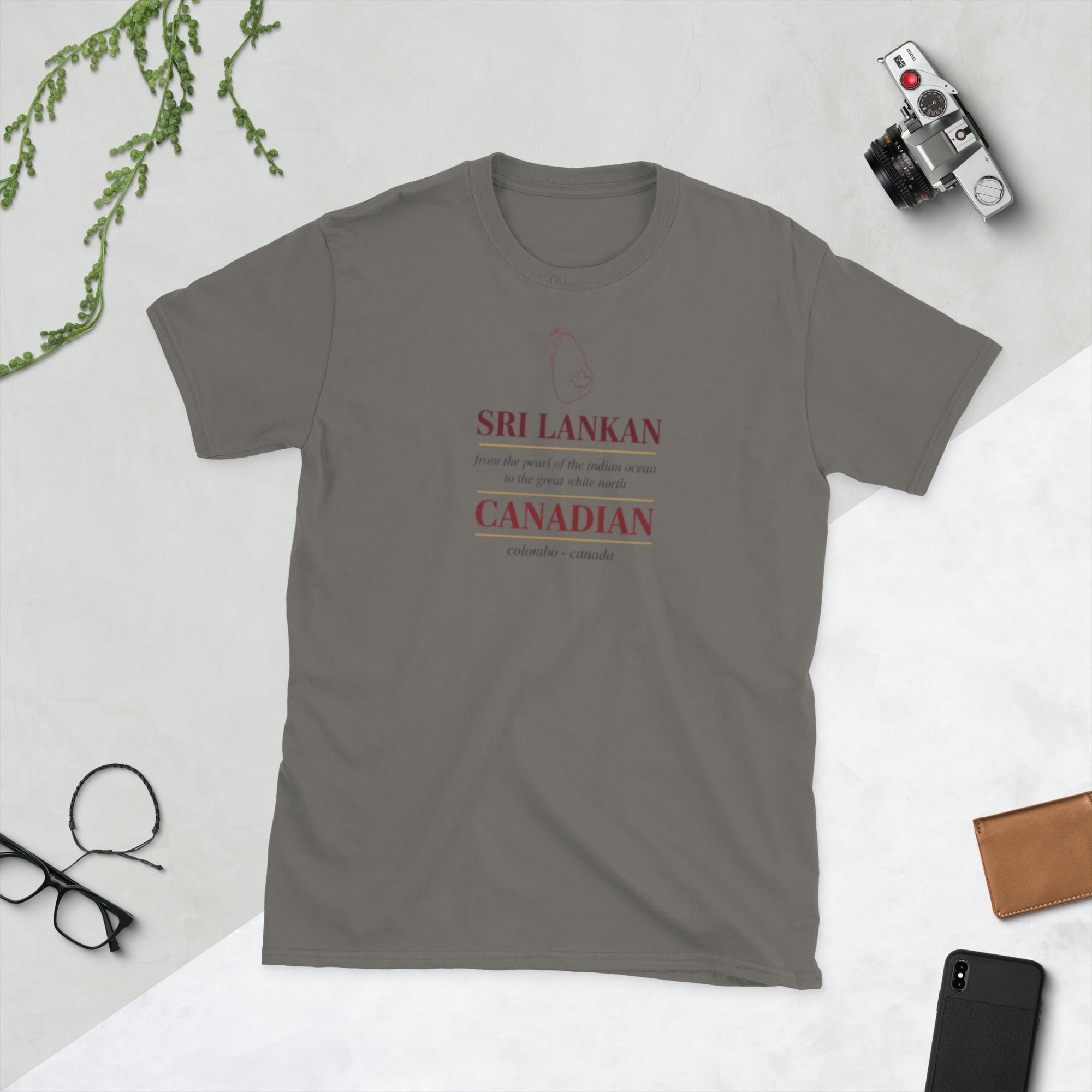 Q Origins Men's Sri Lanka Heritage Softstyle Tee - ShopNQlik