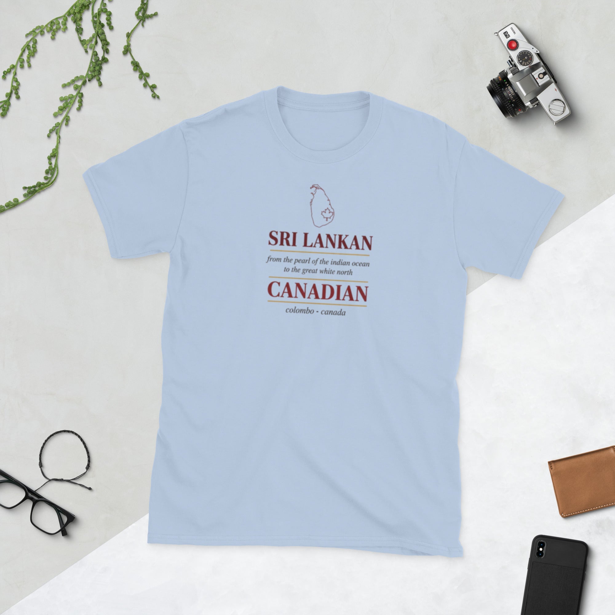 Q Origins Men's Sri Lanka Heritage Softstyle Tee - ShopNQlik