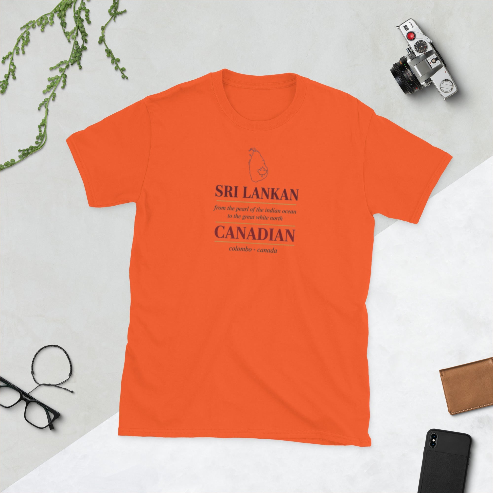 Q Origins Men's Sri Lanka Heritage Softstyle Tee - ShopNQlik