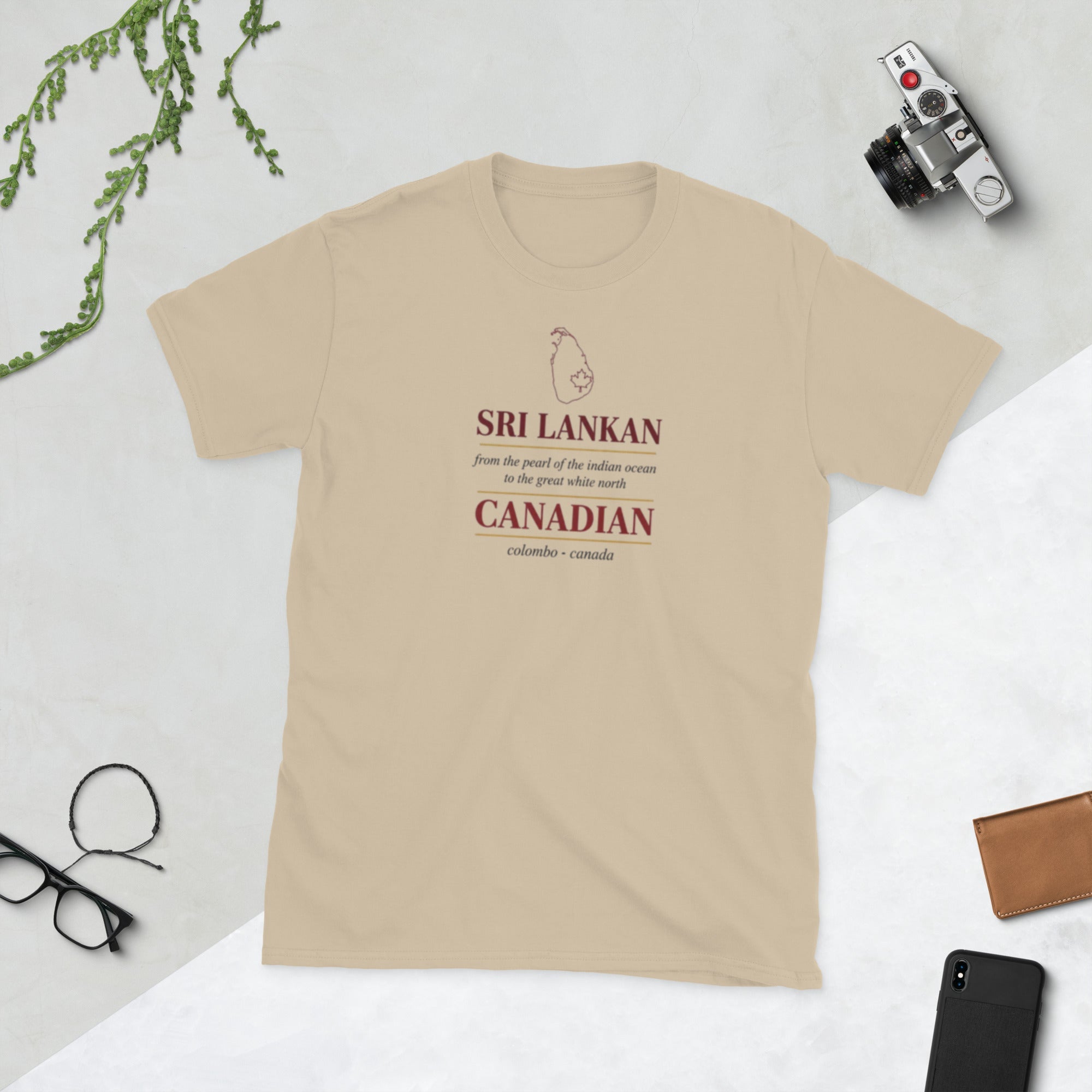 Q Origins Men's Sri Lanka Heritage Softstyle Tee - ShopNQlik