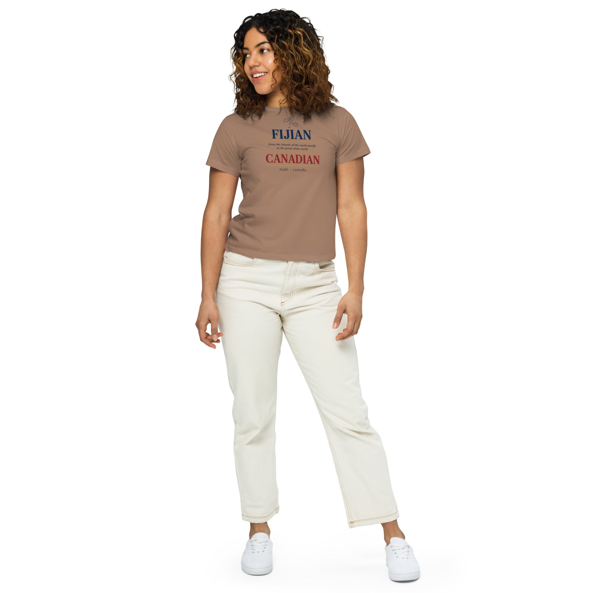 Q Origins Women's Fiji Heritage High-Waisted Tee - ShopNQlik