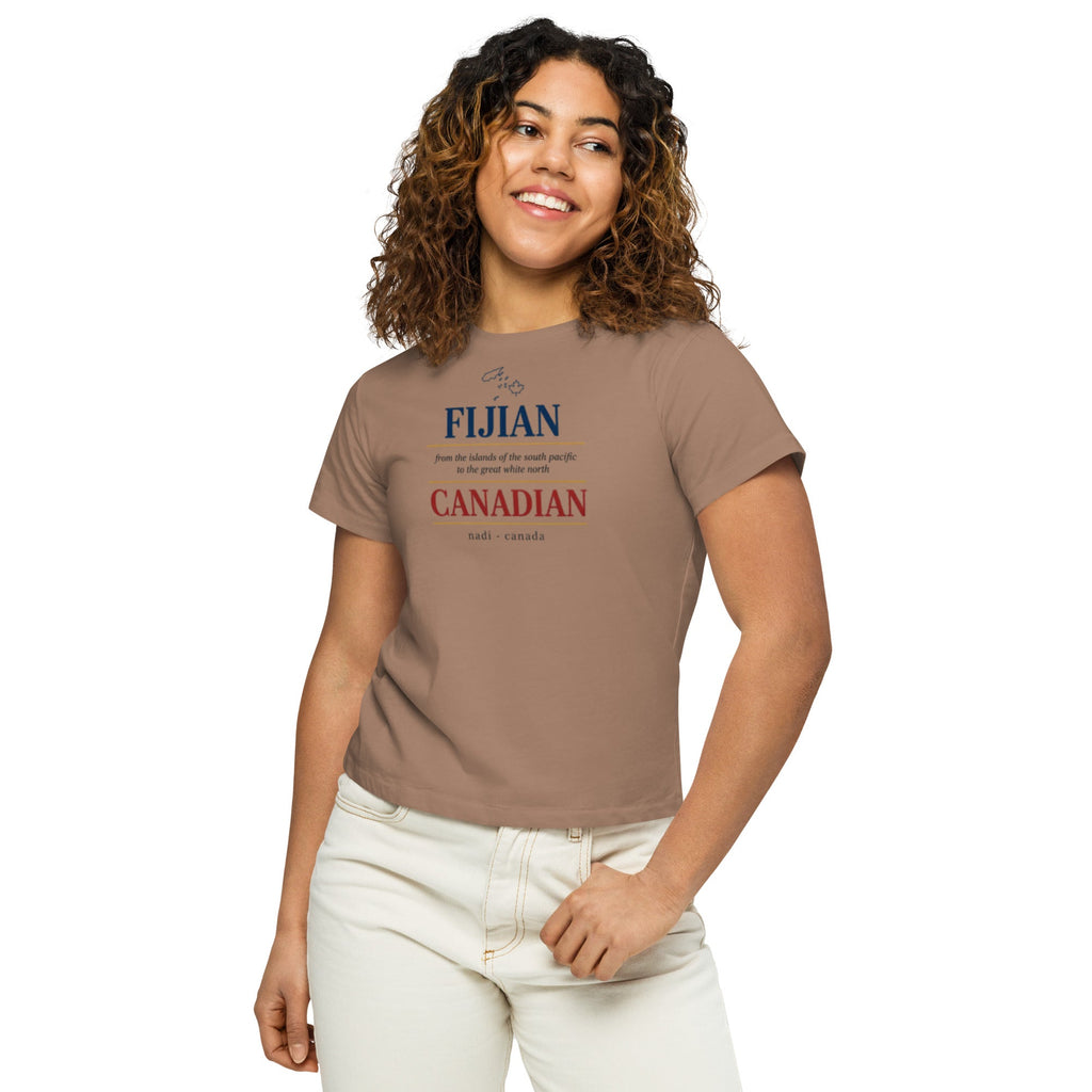 Q Origins Women's Fiji Heritage High-Waisted Tee - ShopNQlik