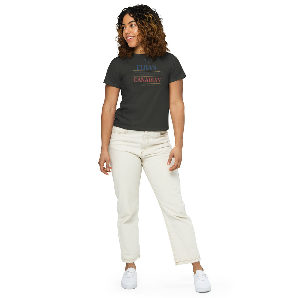 Q Origins Women's Fiji Heritage High-Waisted Tee - ShopNQlik