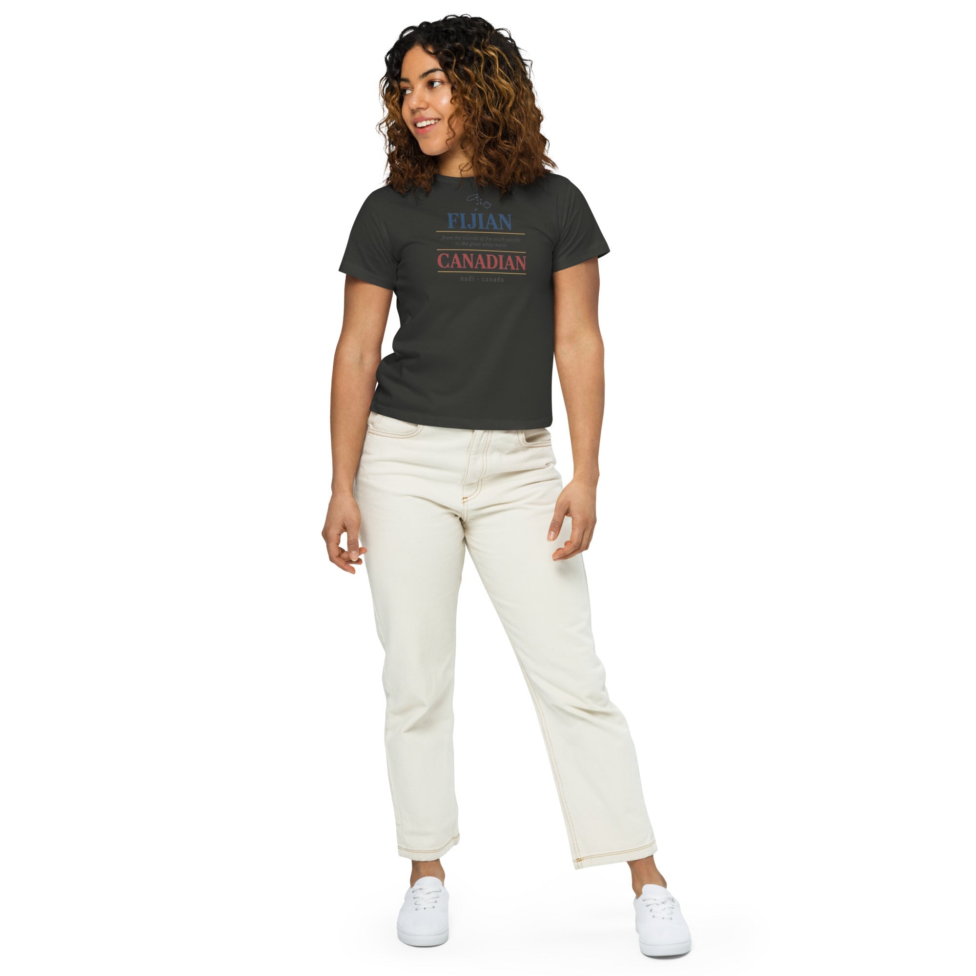 Q Origins Women's Fiji Heritage High-Waisted Tee - ShopNQlik