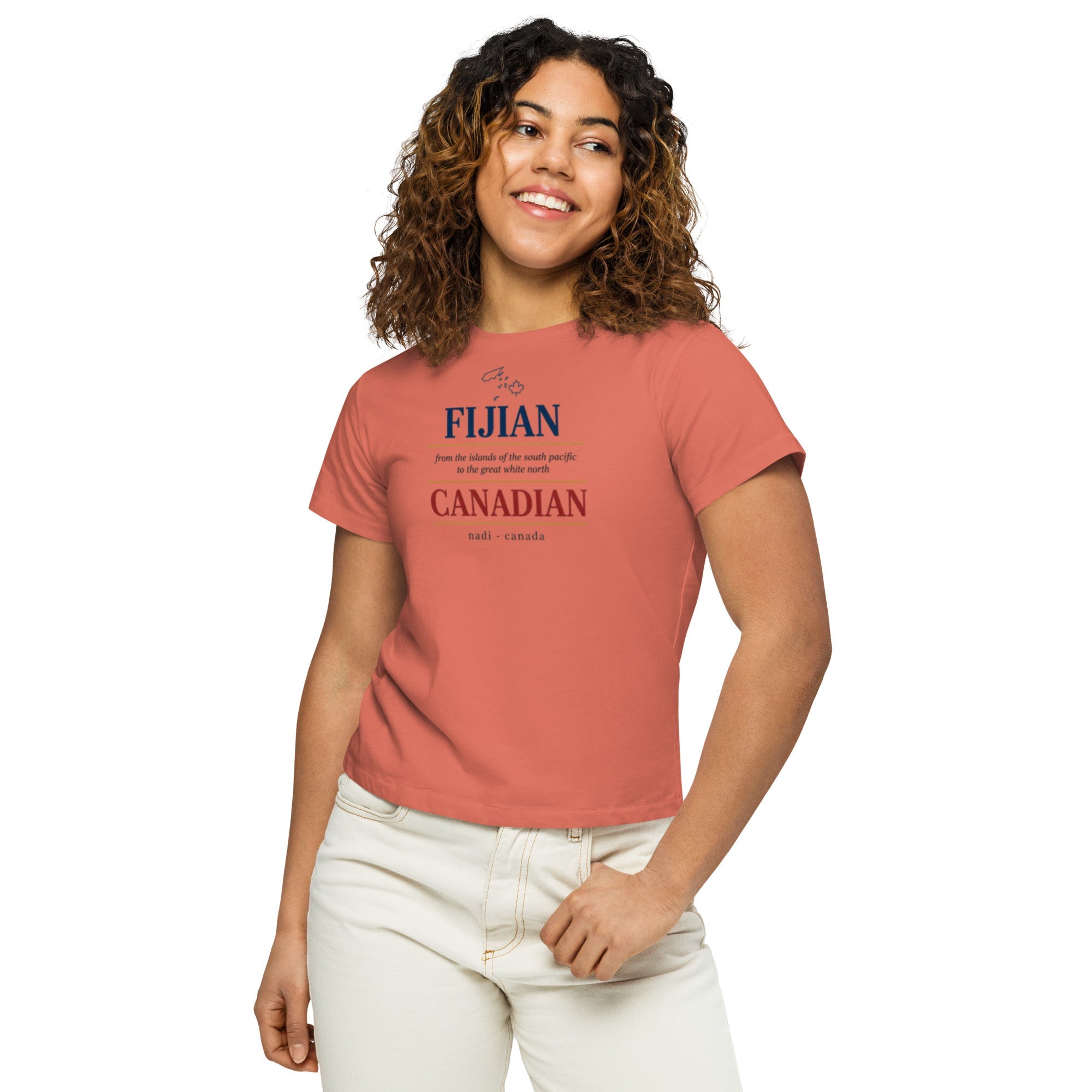 Q Origins Women's Fiji Heritage High-Waisted Tee - ShopNQlik