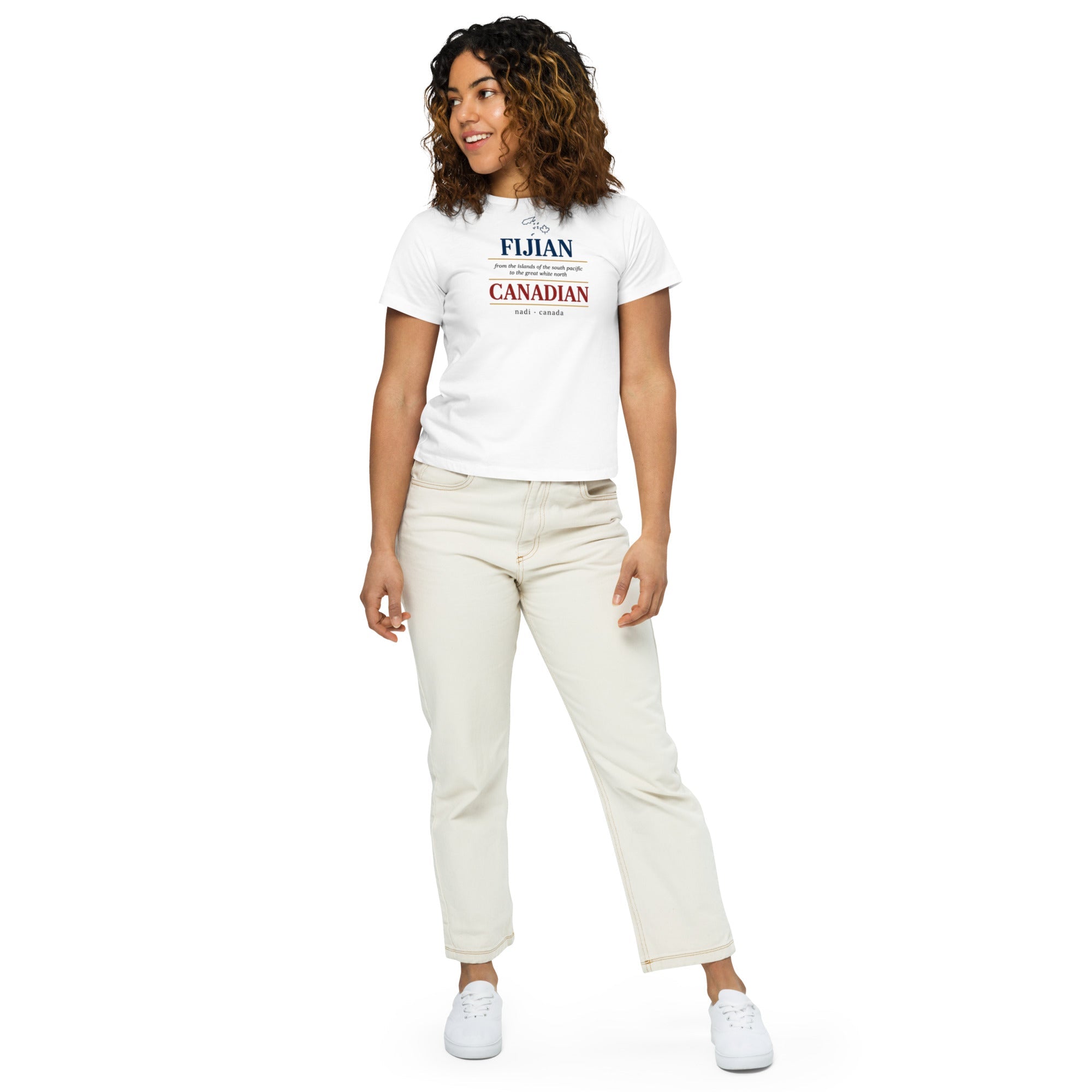 Q Origins Women's Fiji Heritage High-Waisted Tee - ShopNQlik