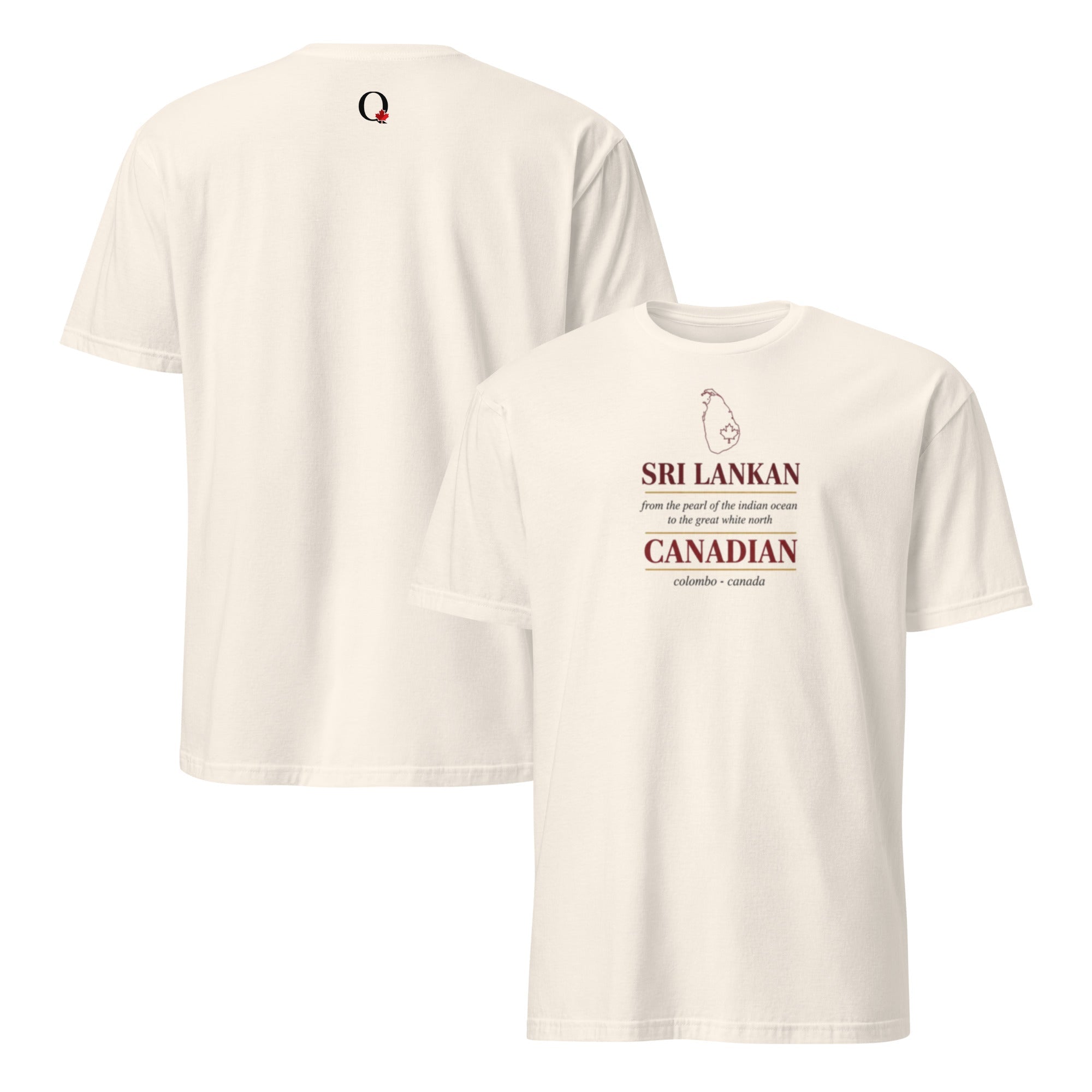 Q Origins Women's Sri Lanka Heritage Softstyle Tee - ShopNQlik