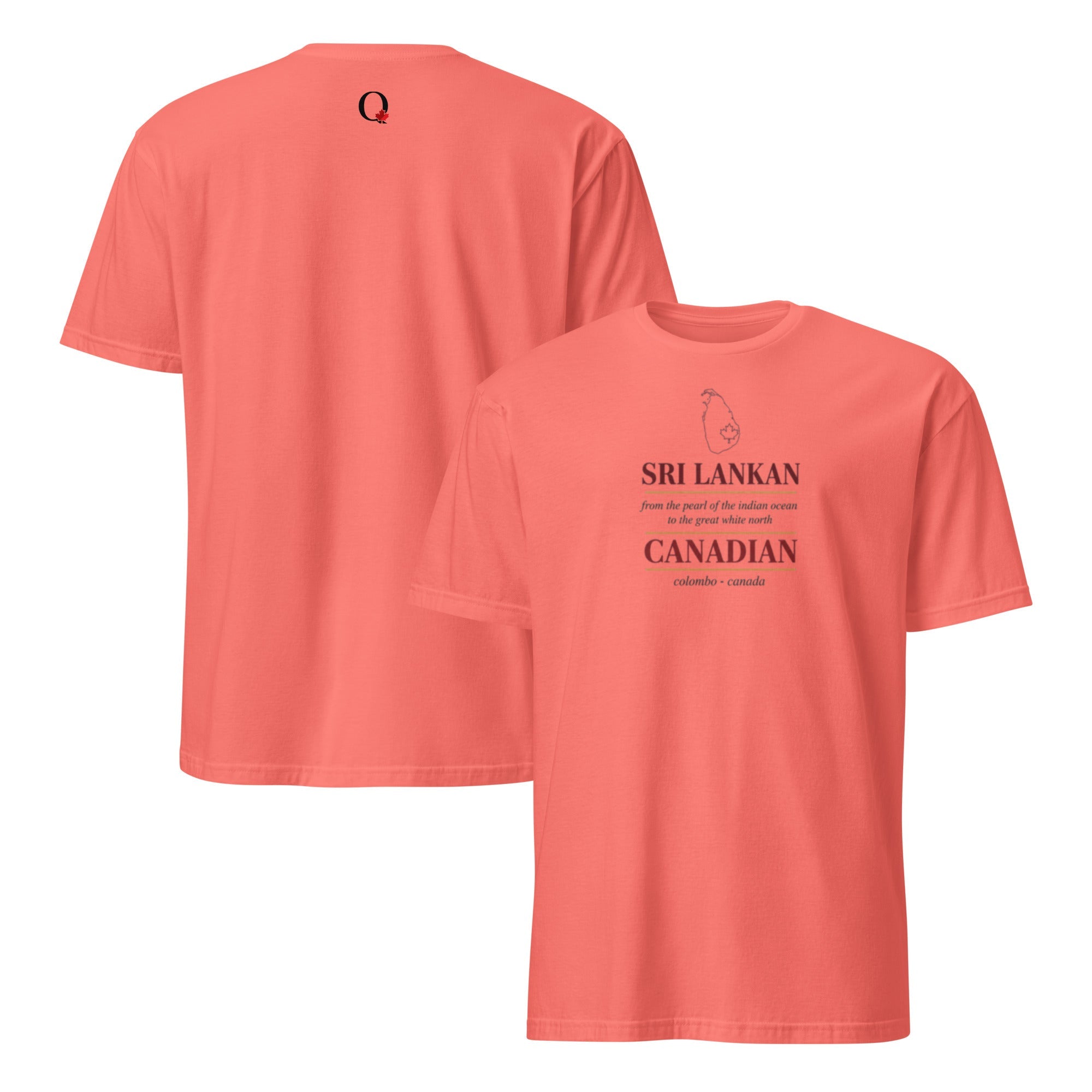 Q Origins Women's Sri Lanka Heritage Softstyle Tee - ShopNQlik