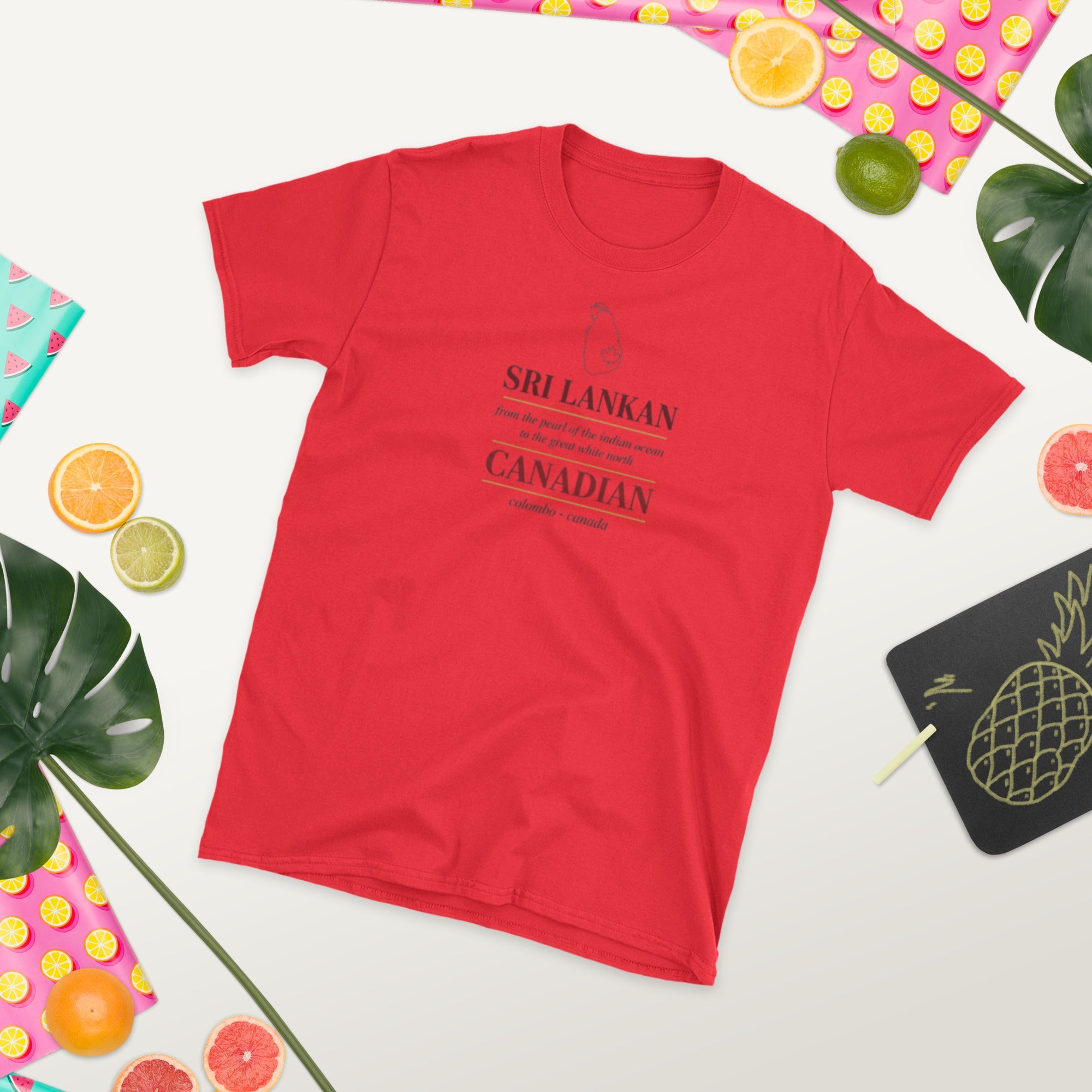 Q Origins Women's Sri Lanka Heritage Softstyle Tee - ShopNQlik