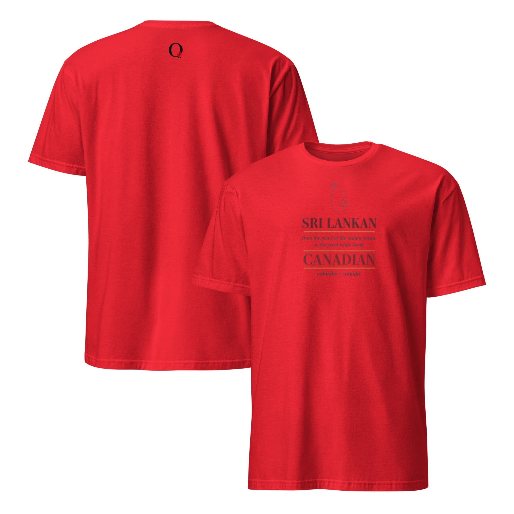 Q Origins Women's Sri Lanka Heritage Softstyle Tee - ShopNQlik
