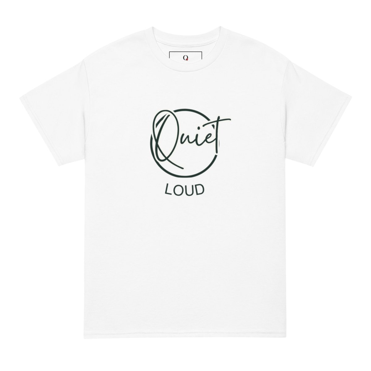 QUIET — LOUD DryBlend® Tee | Q Collection - ShopNQlik