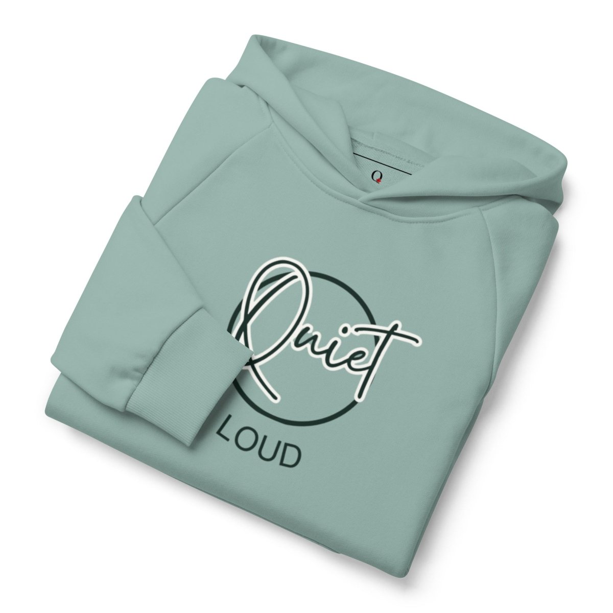 QUIET — LOUD Women's Heavyweight Hoodie | Q Collection - ShopNQlik