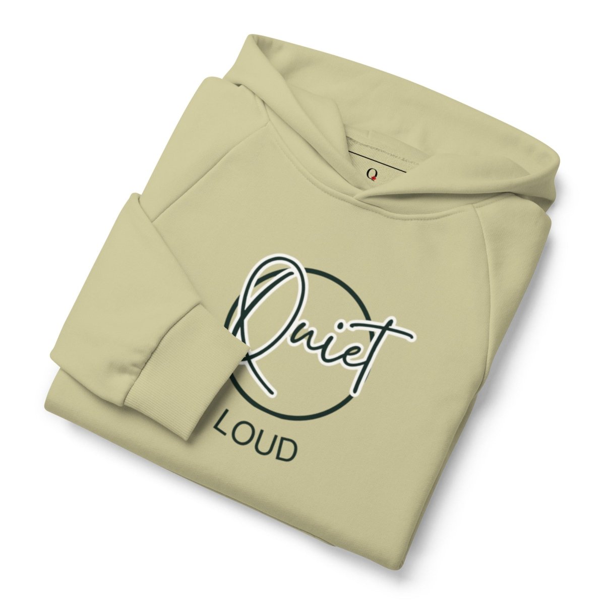 QUIET — LOUD Women's Heavyweight Hoodie | Q Collection - ShopNQlik