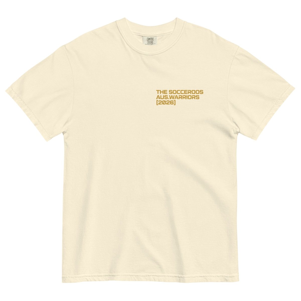 Unisex Garment-Dyed Heavyweight Tee — Socceroos | The Nations Collection - ShopNQlik
