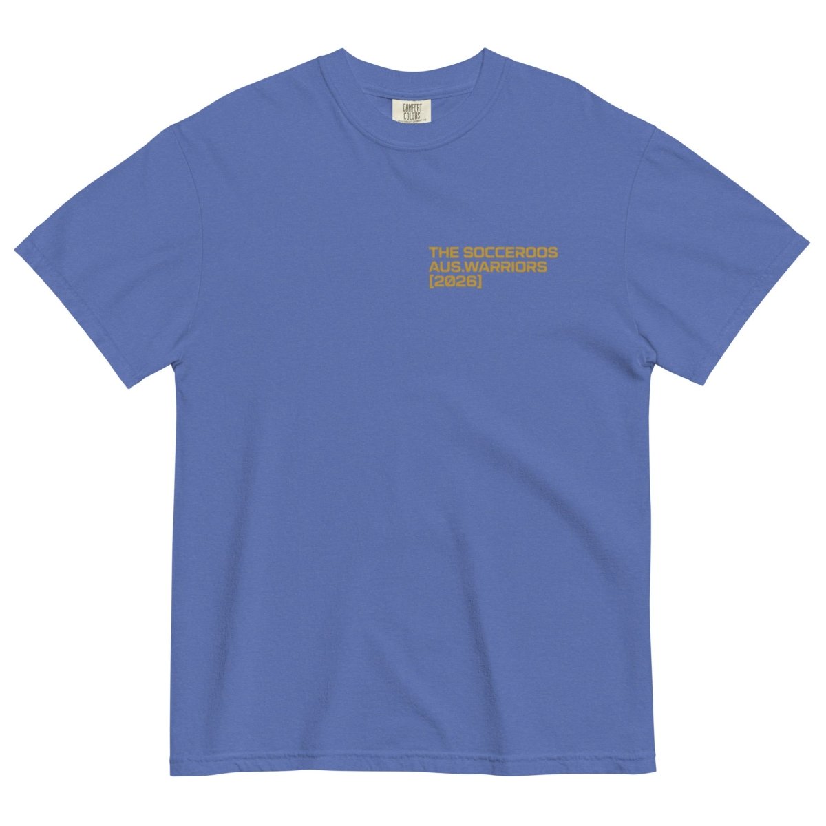 Unisex Garment-Dyed Heavyweight Tee — Socceroos | The Nations Collection - ShopNQlik