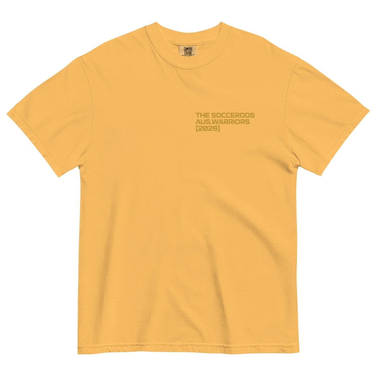 Unisex Garment-Dyed Heavyweight Tee — Socceroos | The Nations Collection - ShopNQlik