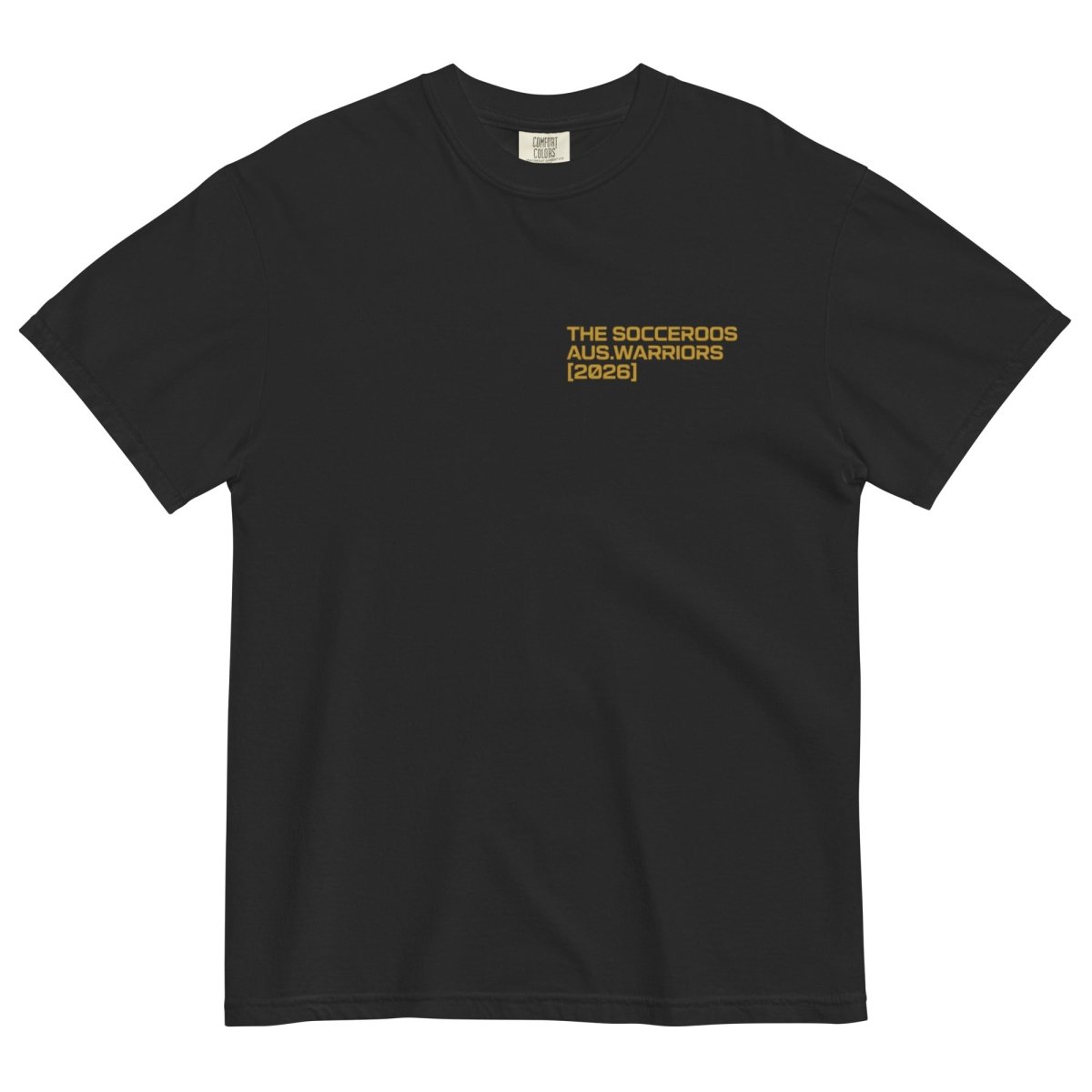 Unisex Garment-Dyed Heavyweight Tee — Socceroos | The Nations Collection - ShopNQlik