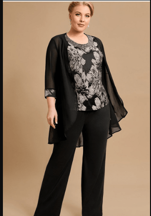 Valkyrie 3-Piece Plus Size Women's Outfit Set (One Set) - ShopNQlik