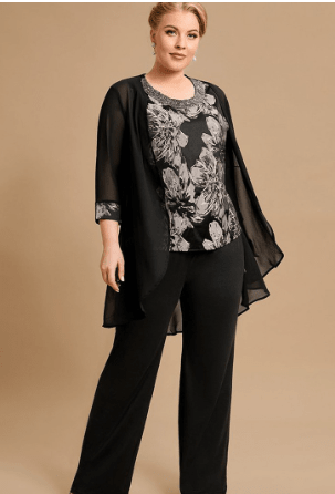 Valkyrie 3-Piece Plus Size Women's Outfit Set (One Set) - ShopNQlik