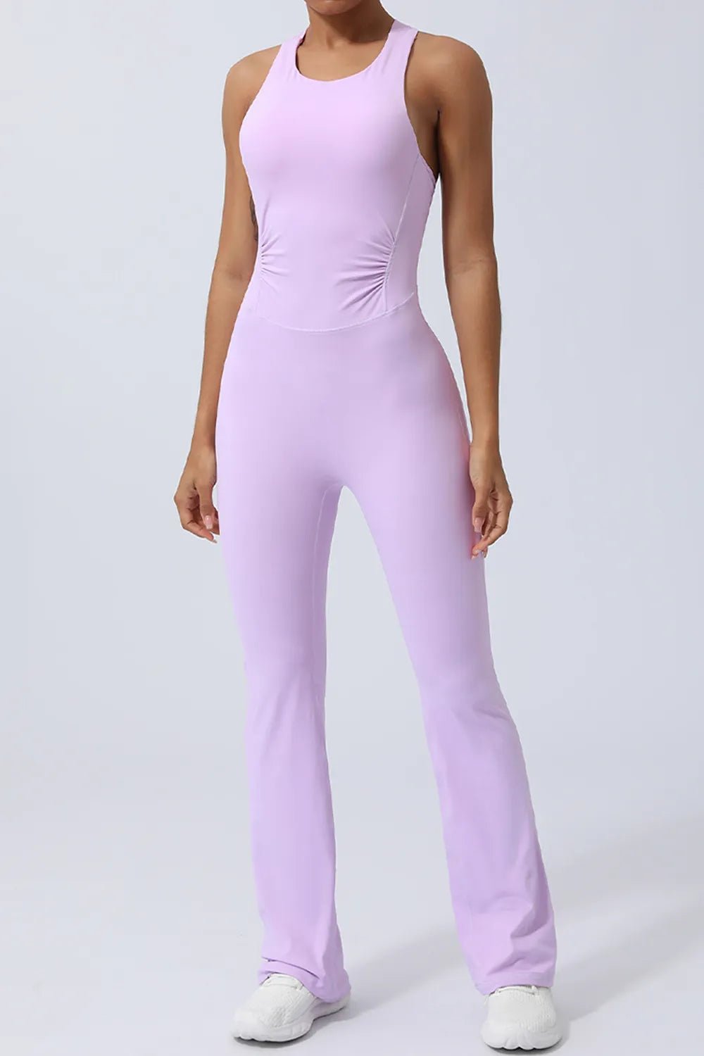 Women's Crisscross Wide Strap Sleeveless Jumpsuit – 5 Colours, S–XL - ShopNQlik
