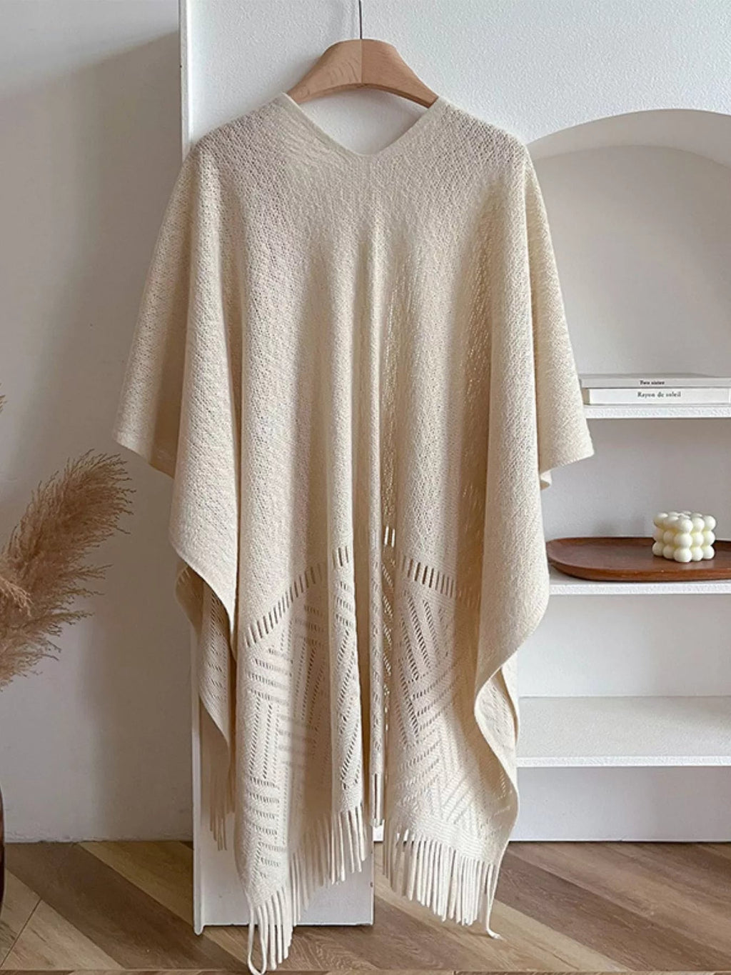 Women's Fringe Open-Front Cardigan — One Size - ShopNQlik