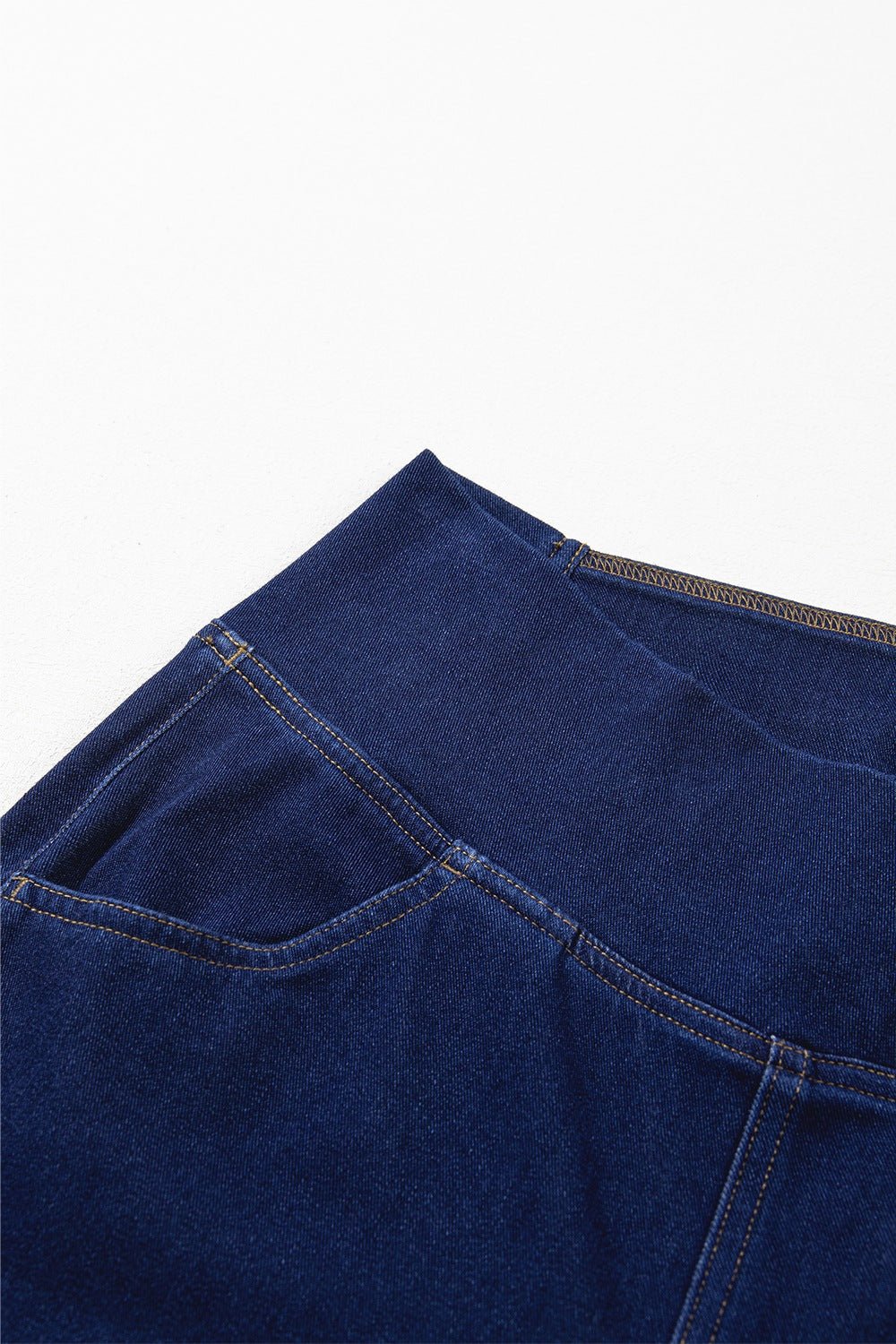 Women's High-Waisted Flare Jeans – Dark Navy, S–2XL - ShopNQlik