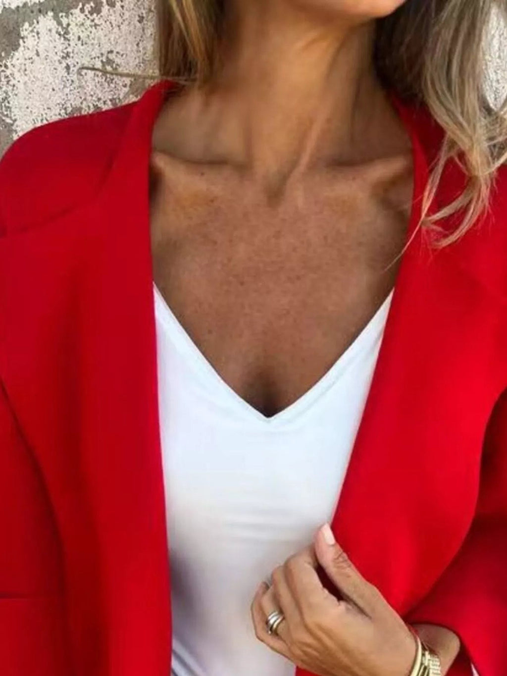 Women's Open-Front 3/4 Sleeve Cardigan — Plus Size (S–5XL) - ShopNQlik