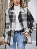 Women's Plaid Button-Up Shacket (S–2XL) - ShopNQlik