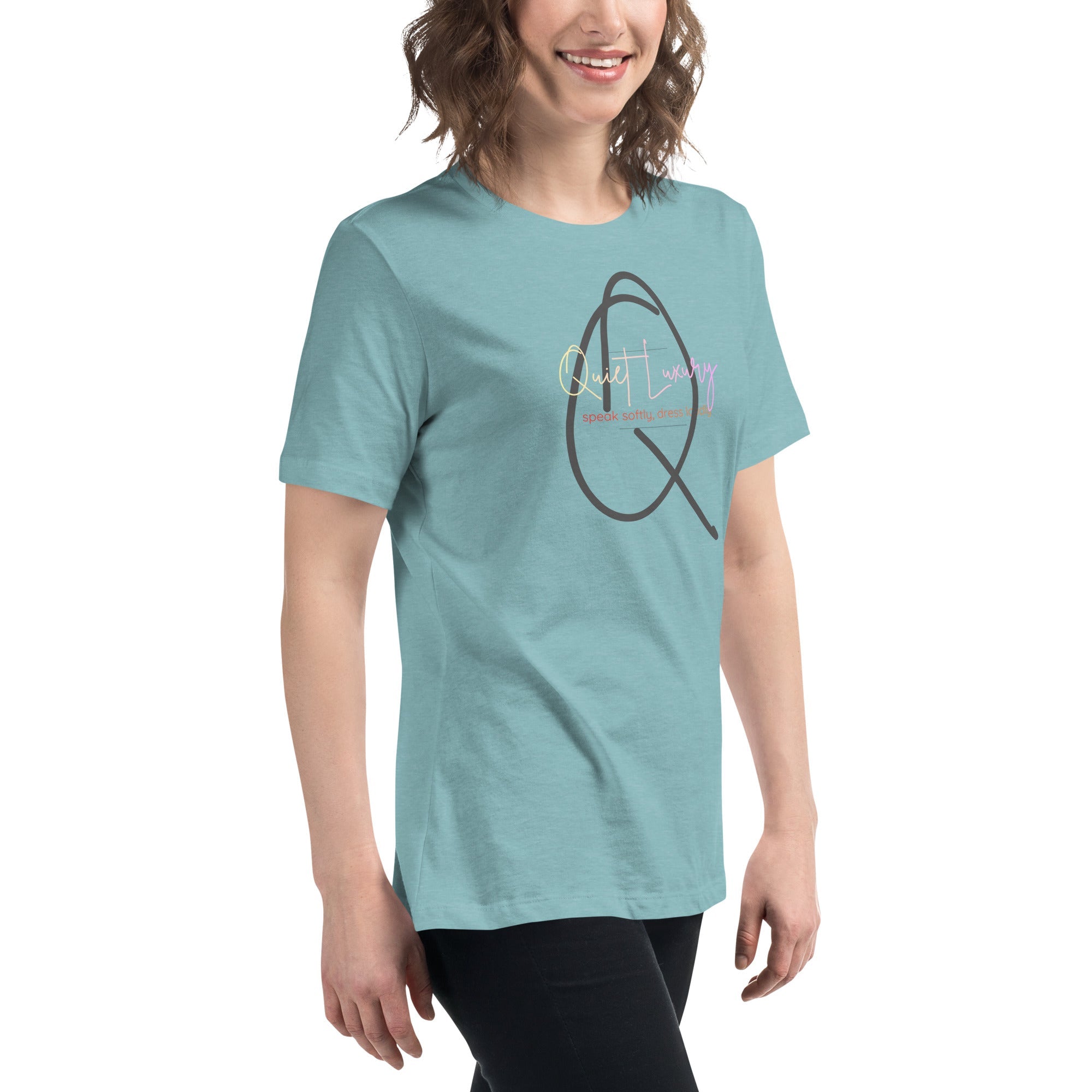 Women's Quiet Luxury Relaxed Tee — Q Collection - ShopNQlik