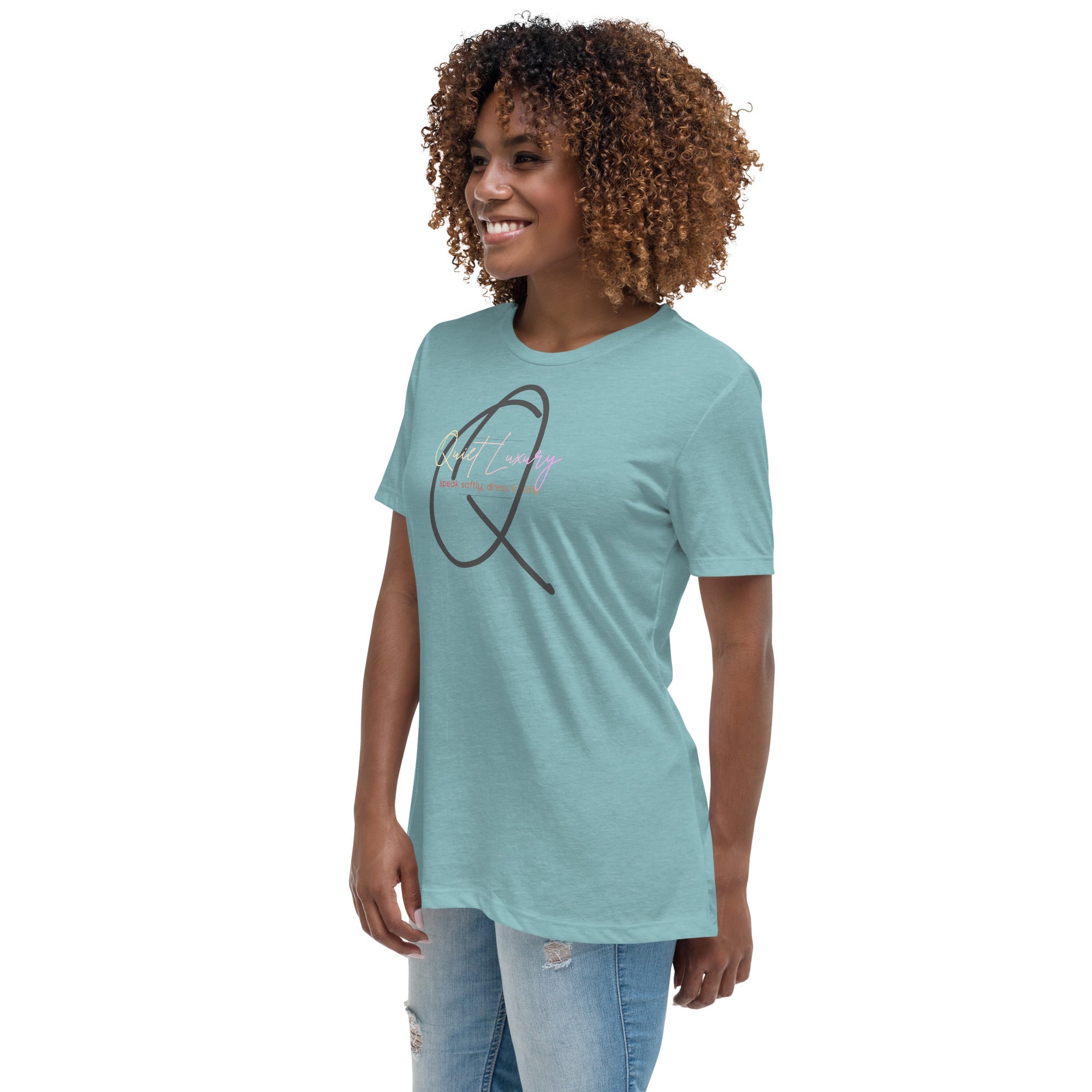 Women's Quiet Luxury Relaxed Tee — Q Collection - ShopNQlik