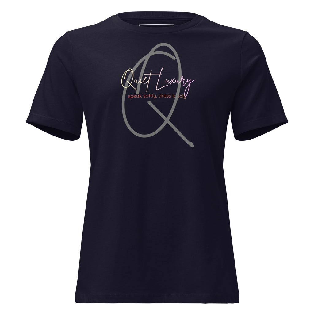 Women's Quiet Luxury Relaxed Tee — Q Collection - ShopNQlik