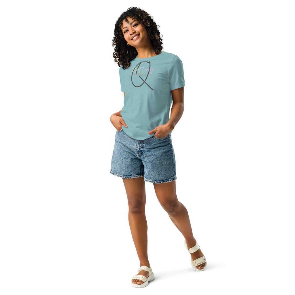 Women's Quiet Luxury Relaxed Tee — Q Collection - ShopNQlik