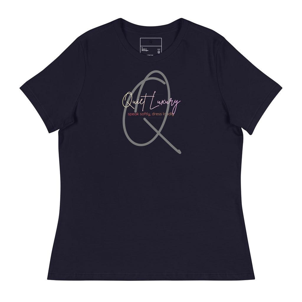 Women's Quiet Luxury Relaxed Tee — Q Collection - ShopNQlik