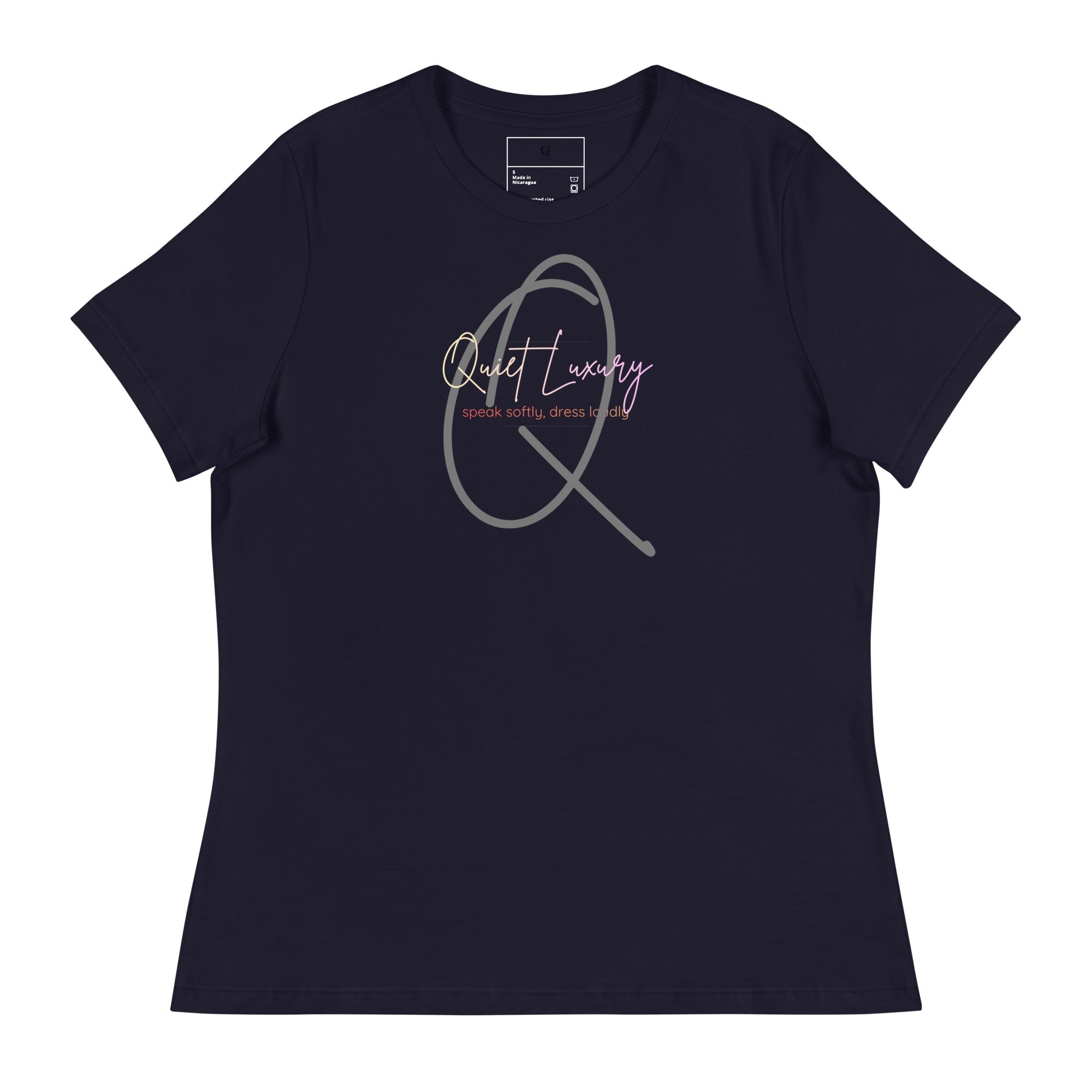 Women's Quiet Luxury Relaxed Tee — Q Collection - ShopNQlik