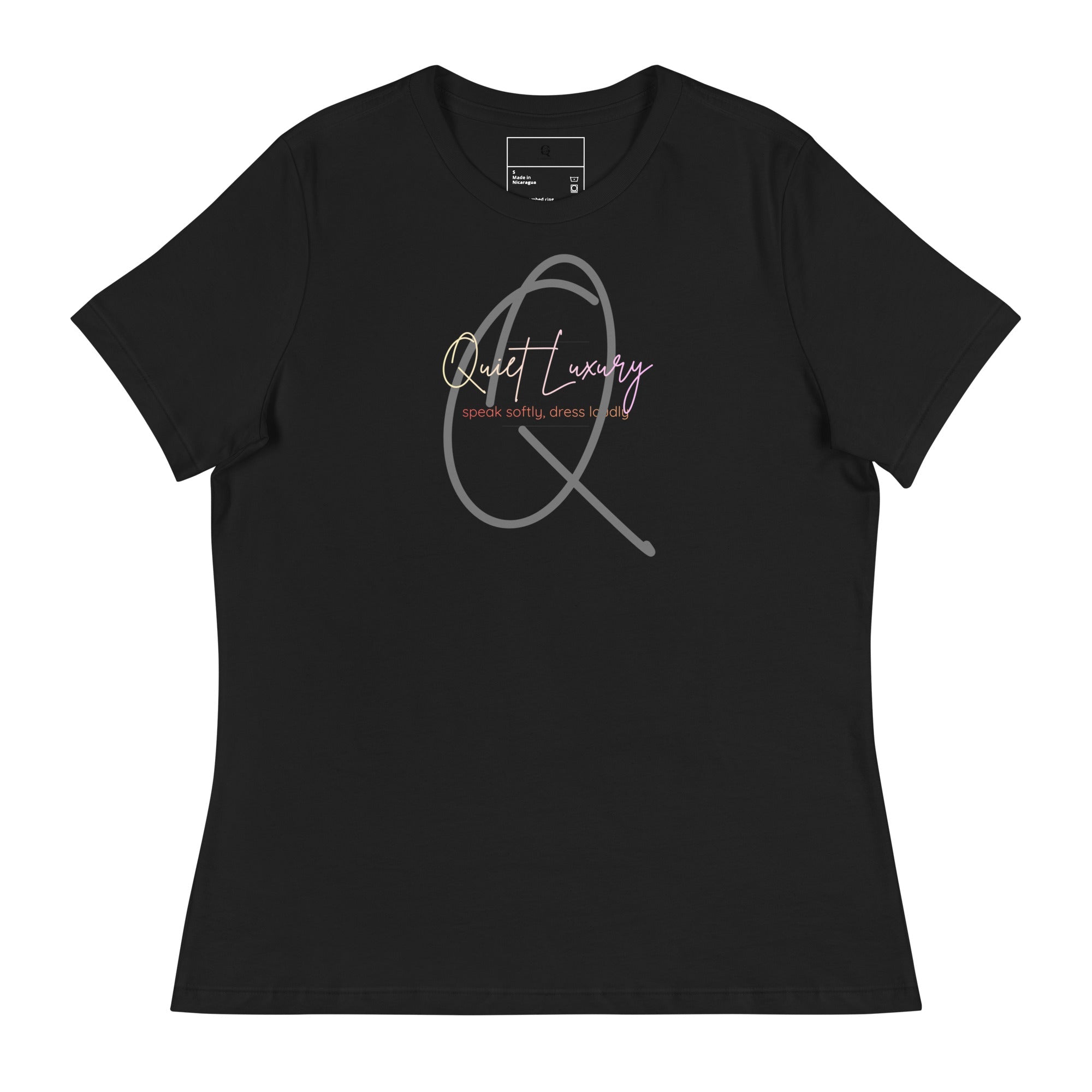 Women's Quiet Luxury Relaxed Tee — Q Collection - ShopNQlik